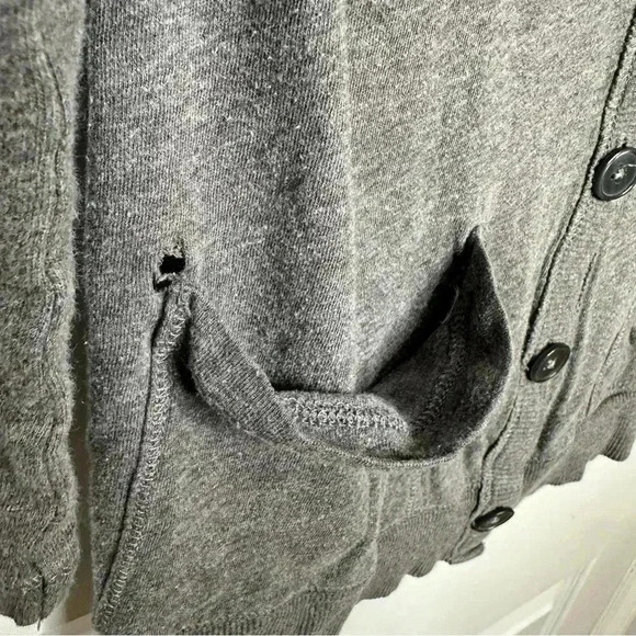 American Eagle Outfitters Cardigan  Long Grey Size Small - Picture 5 of 16